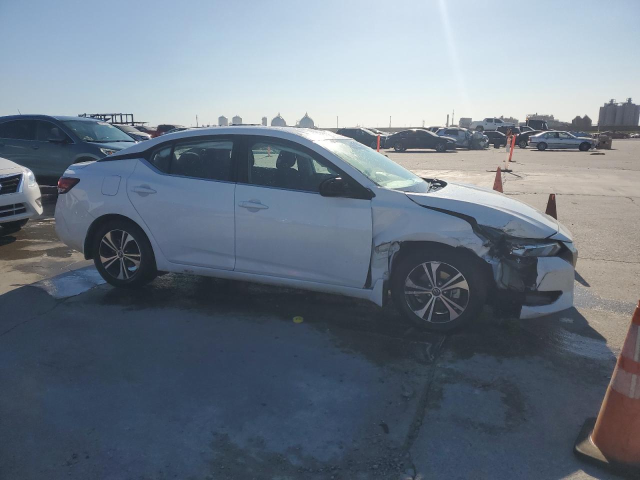 Lot #2952876764 2022 NISSAN SENTRA SV