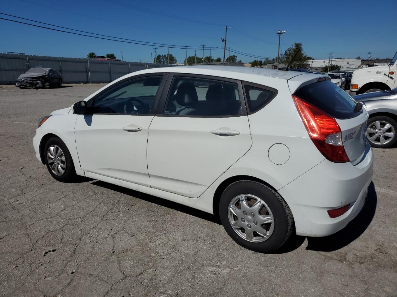 Lot #2886261623 2014 HYUNDAI ACCENT GLS