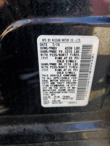 2015 NISSAN ROGUE SELE - JN8AS5MT3FW671558