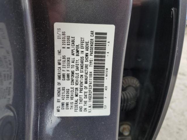 2015 HONDA ACCORD SPO - 1HGCR2F52FA111994