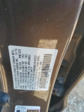 2016 HONDA CR-V EX - 2HKRM4H53GH622690