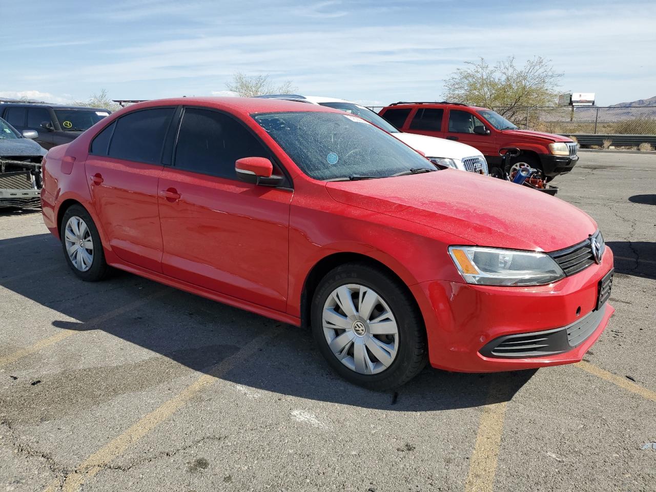 Lot #2909776365 2014 VOLKSWAGEN JETTA SE