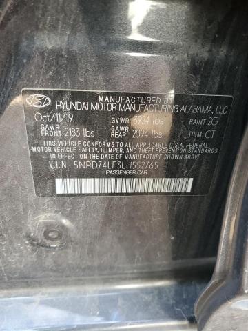 2020 HYUNDAI ELANTRA SE - 5NPD74LF3LH552765
