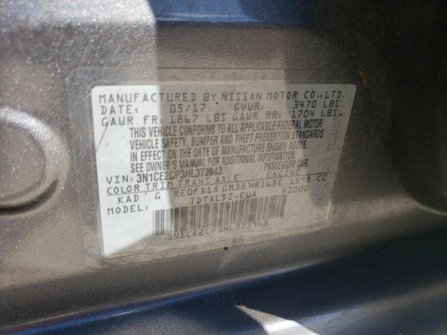 2017 NISSAN VERSA NOTE - 3N1CE2CP3HL373943