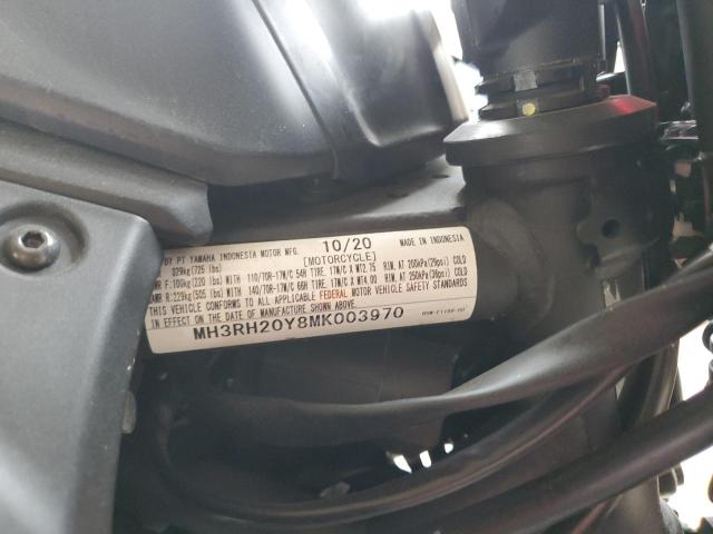 2021 YAMAHA MT-03 MH3RH20Y8MK003970