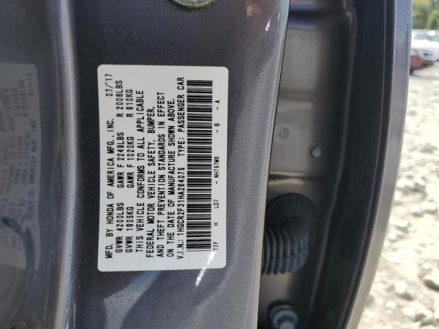 2017 HONDA ACCORD LX 1HGCR2F31HA264075