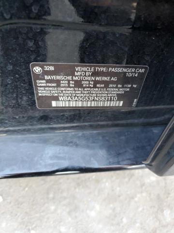 2015 BMW 328 I - WBA3A5G53FNS83110
