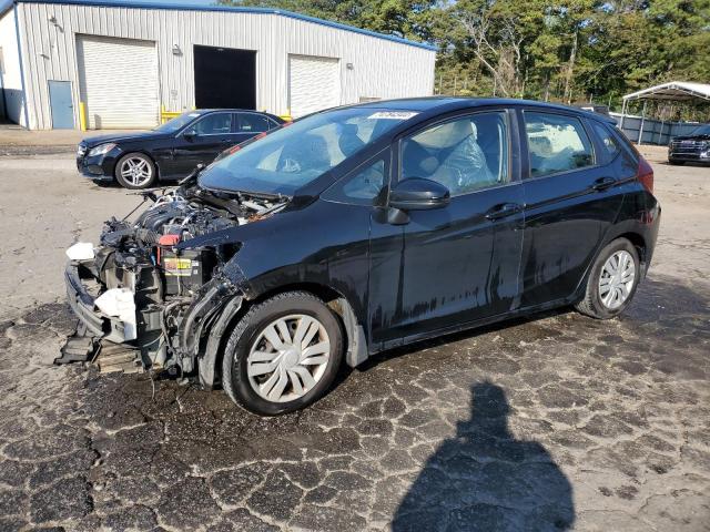 HONDA FIT LX 2016 black  gas JHMGK5H56GS007800 photo #1