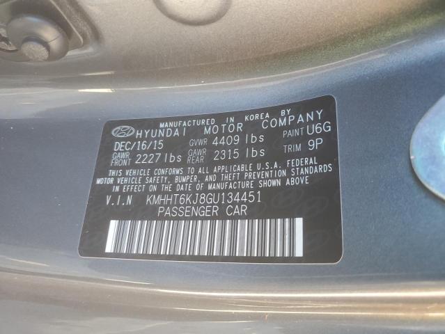 2016 HYUNDAI GENESIS CO - KMHHT6KJ8GU134451