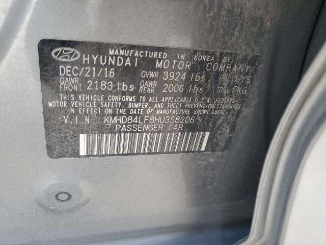 2017 HYUNDAI ELANTRA SE - KMHD84LF8HU358206