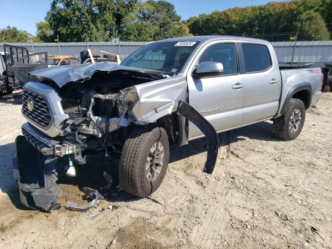 Lot #2976649563 2022 TOYOTA TACOMA DOU