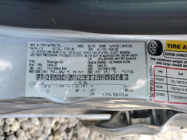 2019 FORD FIESTA 3FADP4EJ6KM164820