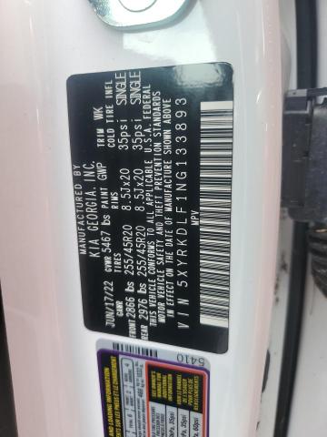 2022 KIA SORENTO SX - 5XYRKDLF1NG133893