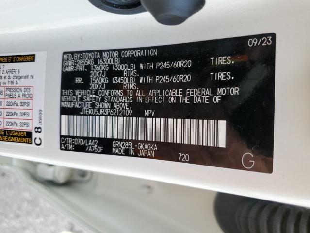 2023 TOYOTA 4RUNNER LI JTEKU5JR3P6212109