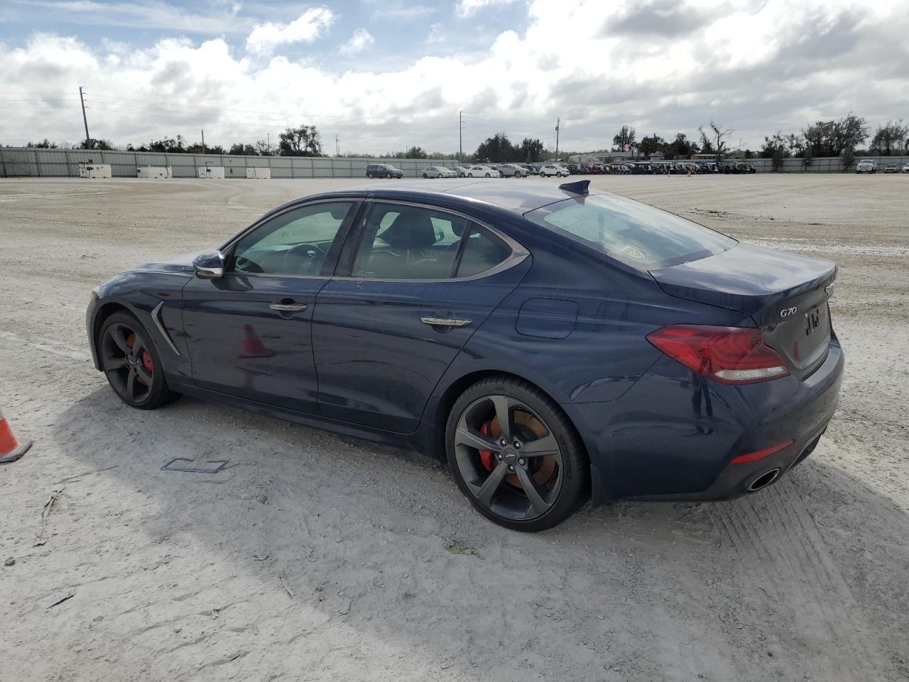 GENESIS G70 PRESTI 2019 blue  gas KMTG34LE7KU031005 photo #3