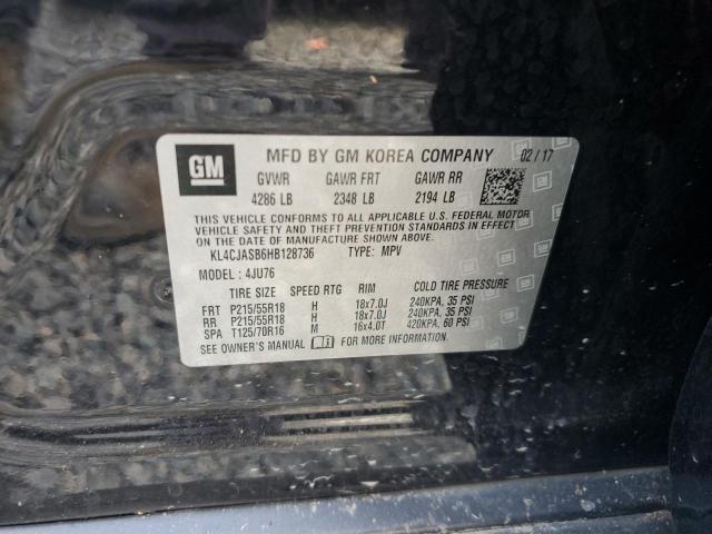 2017 BUICK ENCORE PRE - KL4CJASB6HB128736