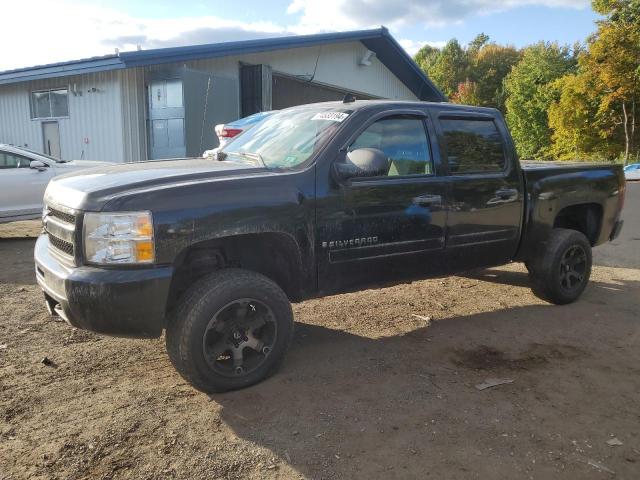 CHEVROLET SILVERADO 2009 black crew pic gas 3GCEK13C59G123717 photo #1