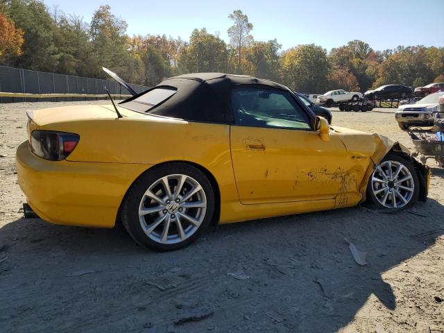 HONDA S2000 2006 yellow  gas JHMAP21476S000196 photo #4