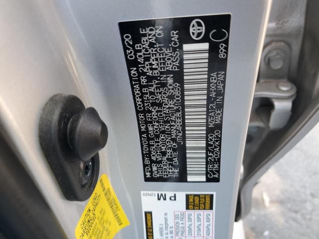 2020 TOYOTA COROLLA XS - JTNC4RBE8L3100859