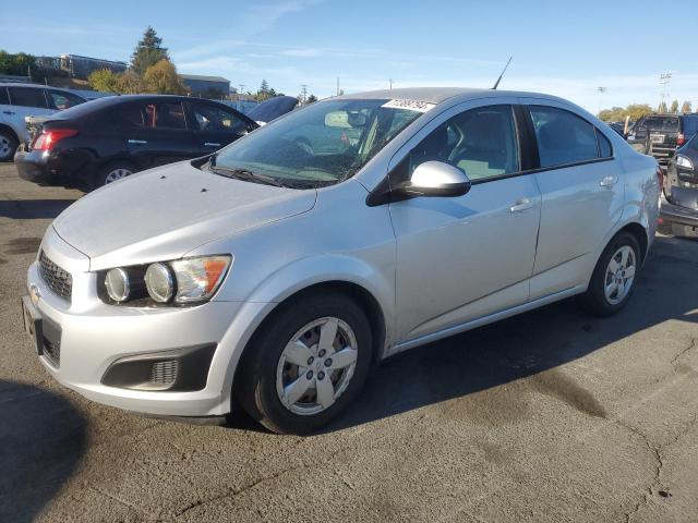 CHEVROLET SONIC LS 2014 silver  gas 1G1JA5SH0E4240790 photo #1