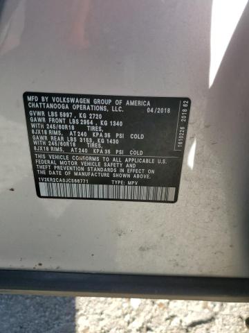 2018 VOLKSWAGEN ATLAS SE - 1V2KR2CA0JC566771