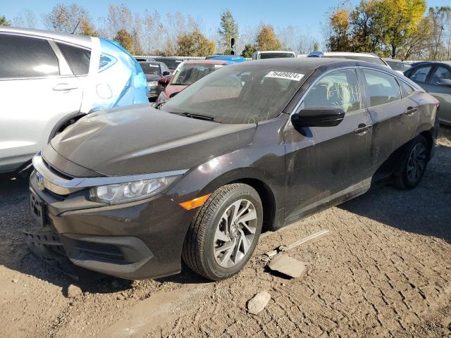 Vin: 19xfc2f73he046121, lot: 76409024, honda civic ex 20171
