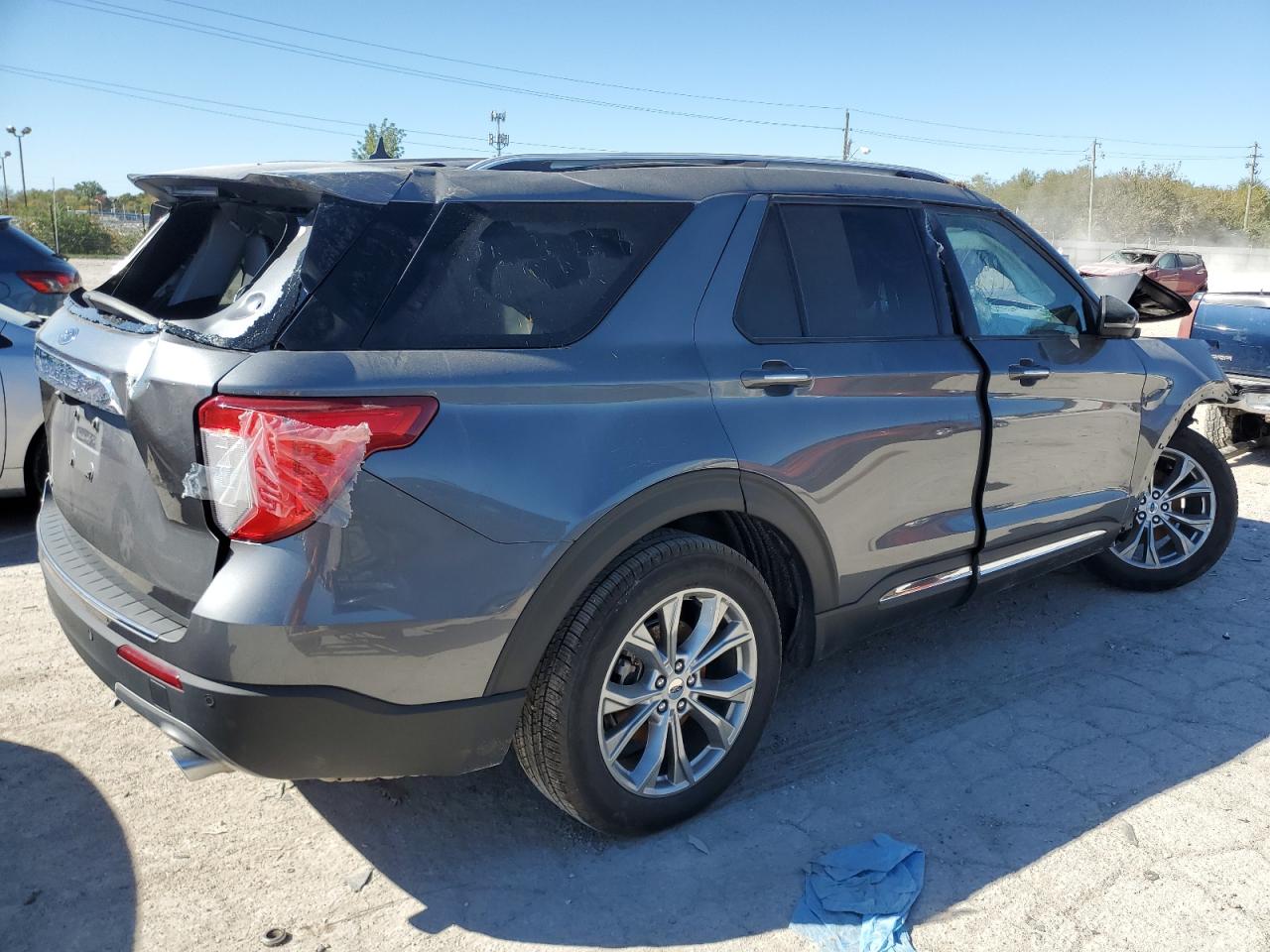 Lot #2909320697 2022 FORD EXPLORER L