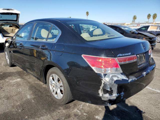 HONDA ACCORD LXP 2011 black sedan 4d gas 1HGCP2F49BA111014 photo #3