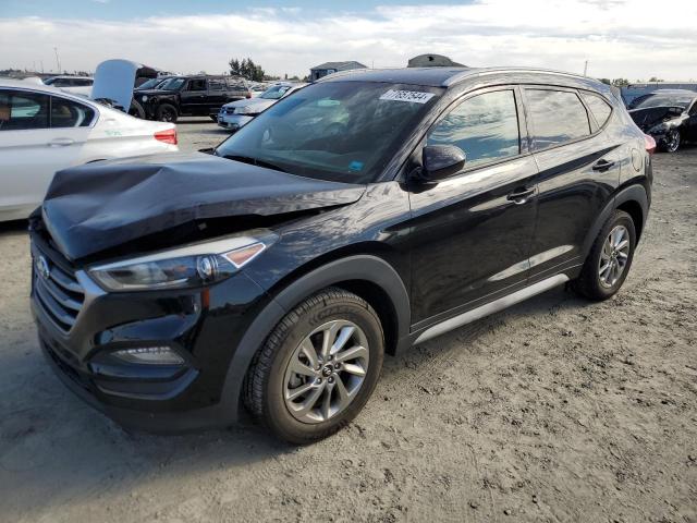 HYUNDAI TUCSON SEL 2018 black  gas KM8J33A42JU670704 photo #1