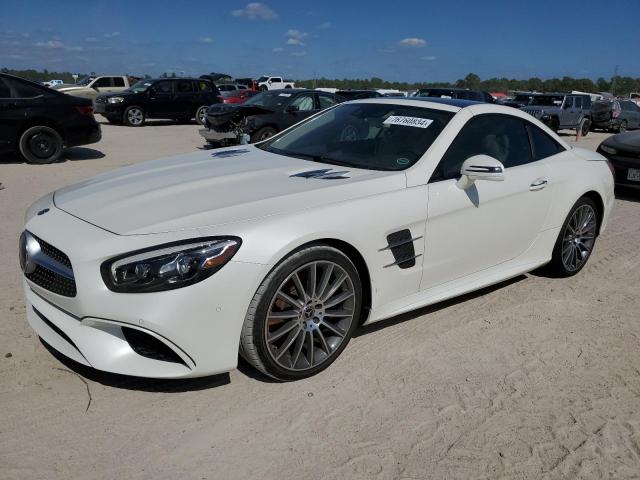 MERCEDES-BENZ SL 450 2017 white  gas WDDJK6GA3HF049451 photo #1