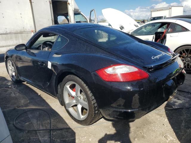 PORSCHE CAYMAN S 2007 black  gas WP0AB29847U781790 photo #3