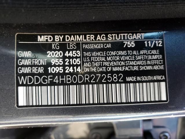 VIN WDDGF4HB0DR272582 2013 Mercedes-Benz C-Class, 250 no.12