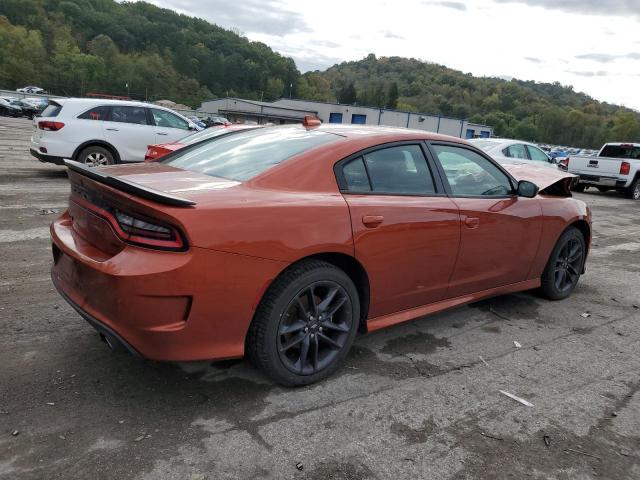 DODGE CHARGER GT 2021 orange  flexible fuel 2C3CDXMG8MH617167 photo #4