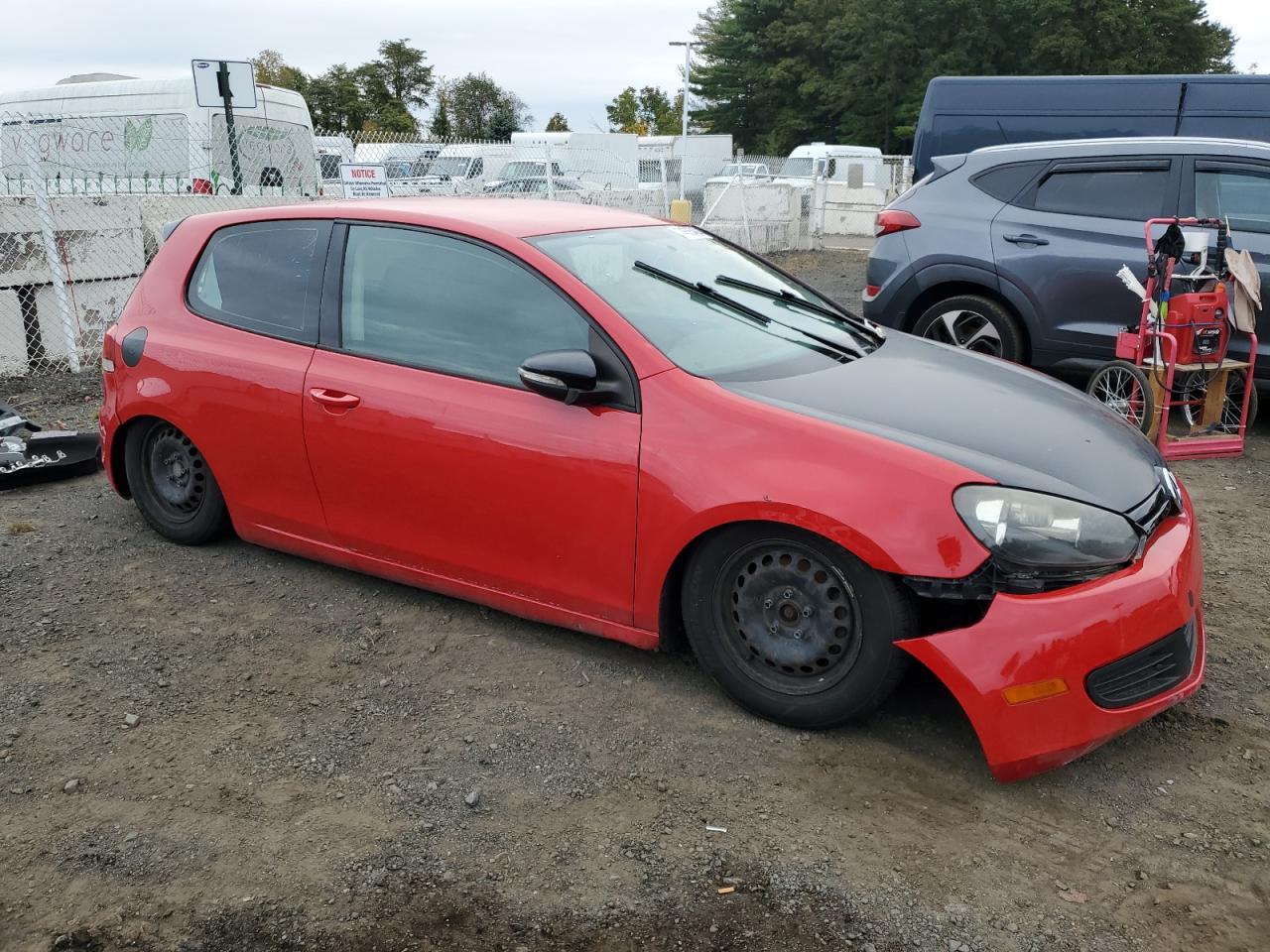 Lot #2876100741 2011 VOLKSWAGEN GOLF