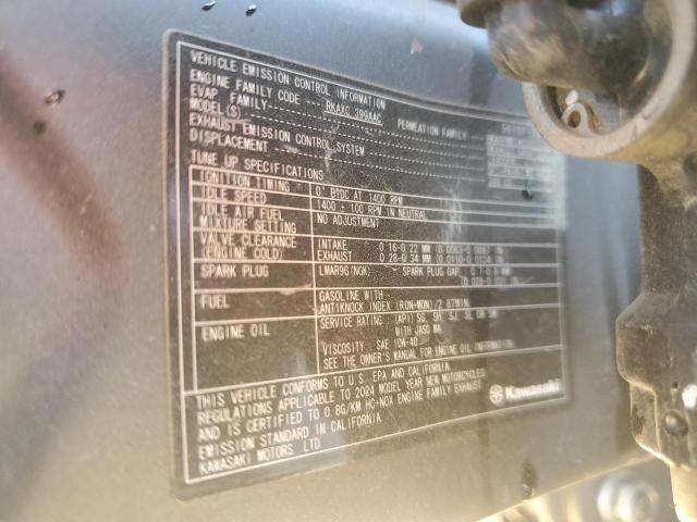 2024 KAWASAKI ZX400 P - ML5ZXCP13RDA21740