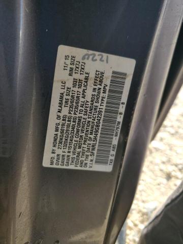 VIN 5FNRL5H49GB042391 2016 Honda Odyssey, EX no.13