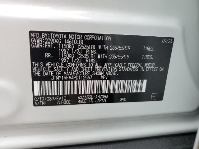 VIN JTMY1RFV4PD112567 2023 Toyota RAV4, Limited no.14