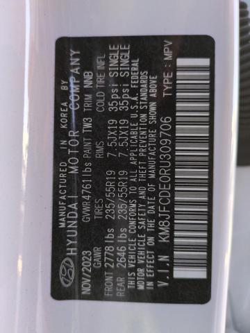 2024 HYUNDAI TUCSON XRT KM8JFCDE0RU309706