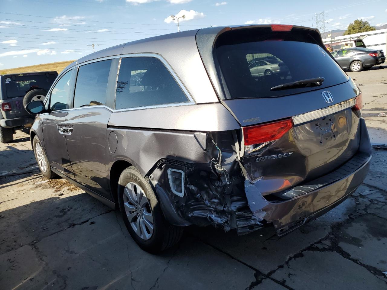 Lot #2902982779 2016 HONDA ODYSSEY EX