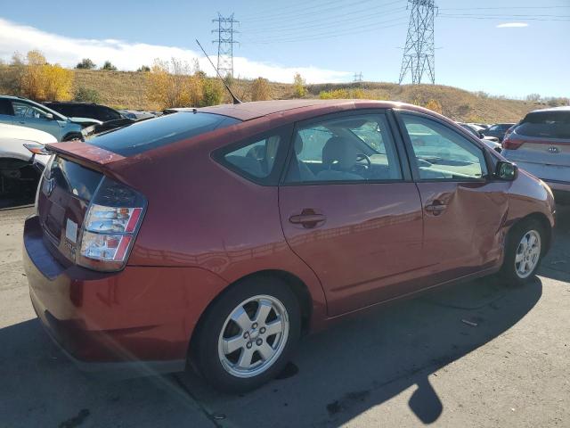 TOYOTA PRIUS 2004 burgundy hatchbac hybrid engine JTDKB22U040114200 photo #4