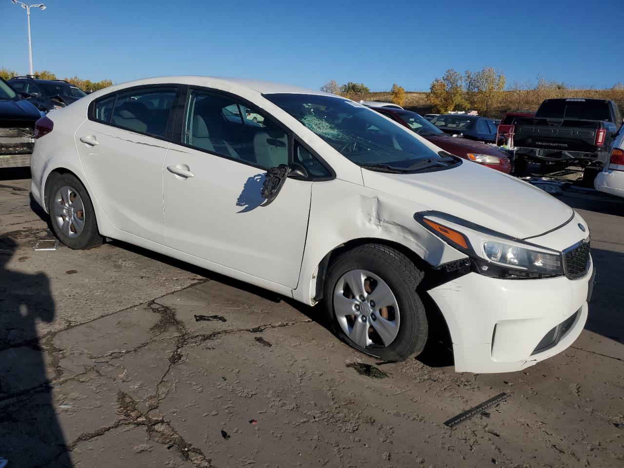 Lot #2972236113 2017 KIA FORTE LX