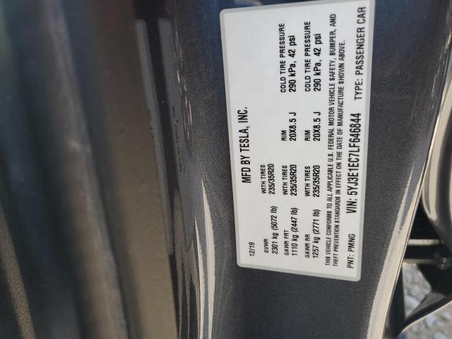 2020 TESLA MODEL 3 - 5YJ3E1EC7LF646844