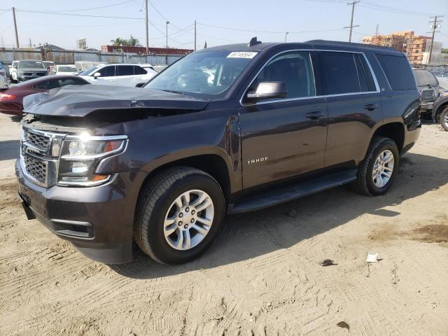 CHEVROLET TAHOE C150 2017 black  gas 1GNSCBKC0HR386792 photo #1