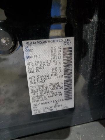 2017 NISSAN ROGUE SV - 5N1AT2MV0HC785574