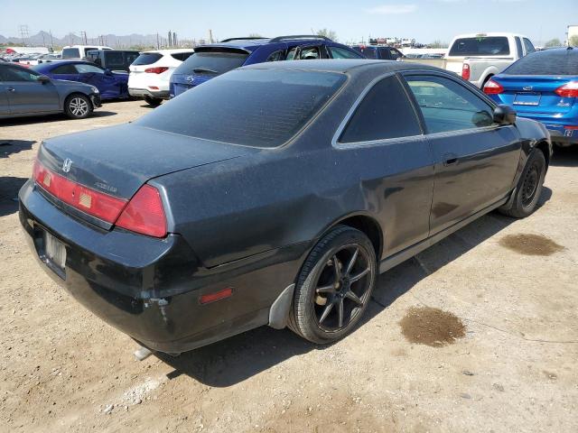 HONDA ACCORD LX 2002 black coupe gas 1HGCG22472A026596 photo #4