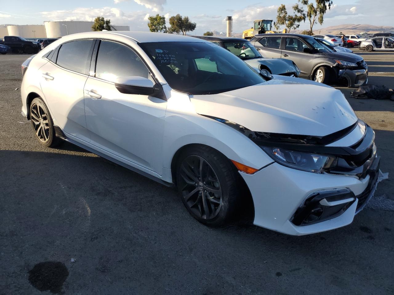 Lot #2989202655 2021 HONDA CIVIC SPOR