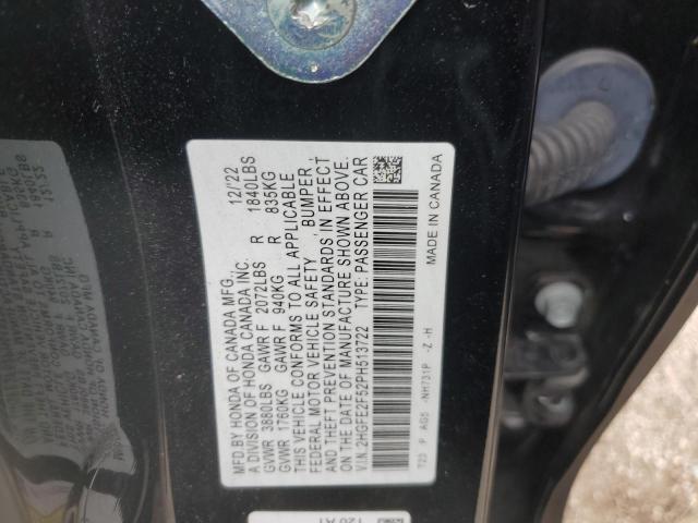 2HGFE2F52PH513722 2023 HONDA CIVIC