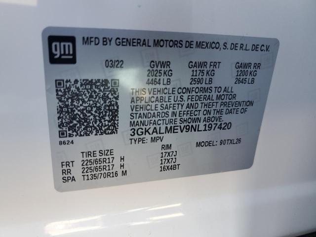 VIN 3GKALMEV9NL197420 2022 GMC Terrain, Sle no.13