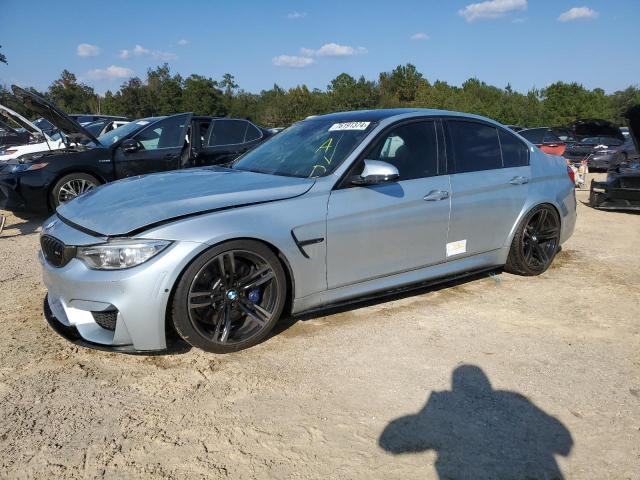 BMW M3 2016 silver  gas WBS8M9C53G5E68669 photo #1