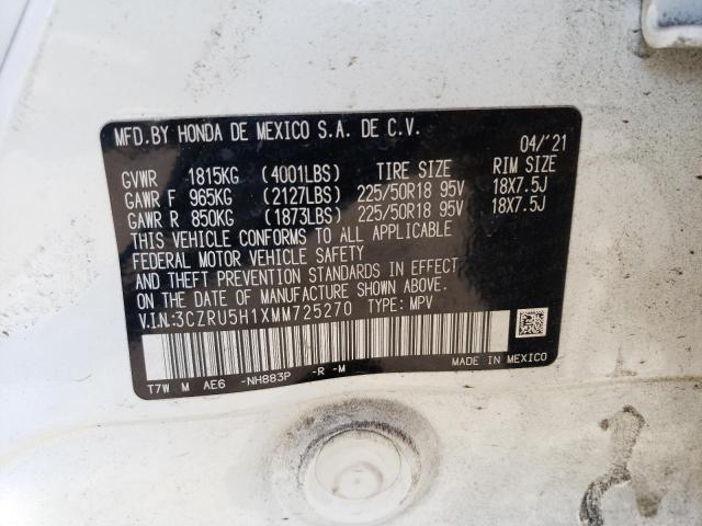 2021 HONDA HR-V SPORT - 3CZRU5H1XMM725270